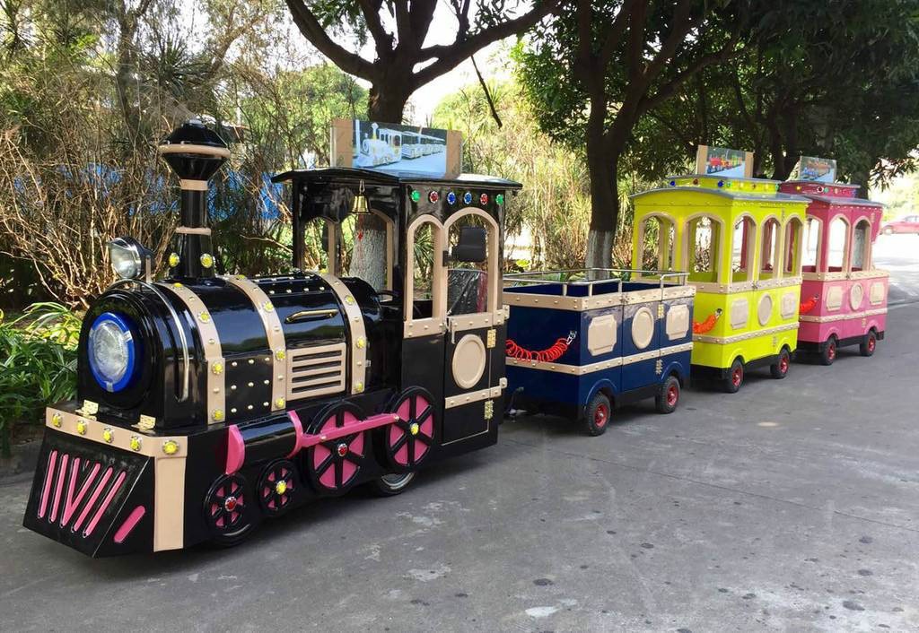 麦积景区广商场无轨观光小火车电动儿童游乐设备小火车可坐人户外玩具